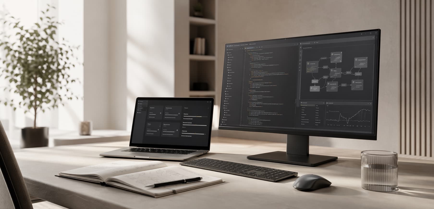 Визуал технологического проекта