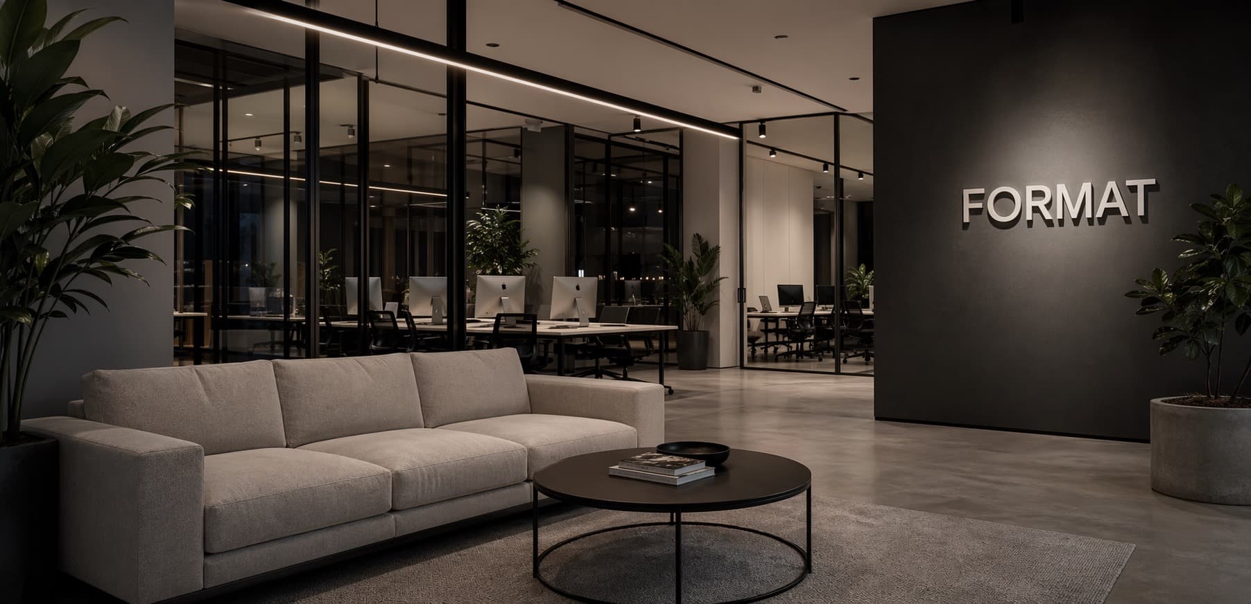 Интерьер офиса Format Agency